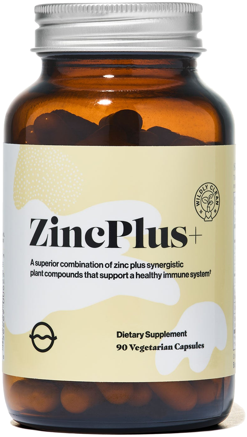 Organic Olivia ZincPlus+ packaging