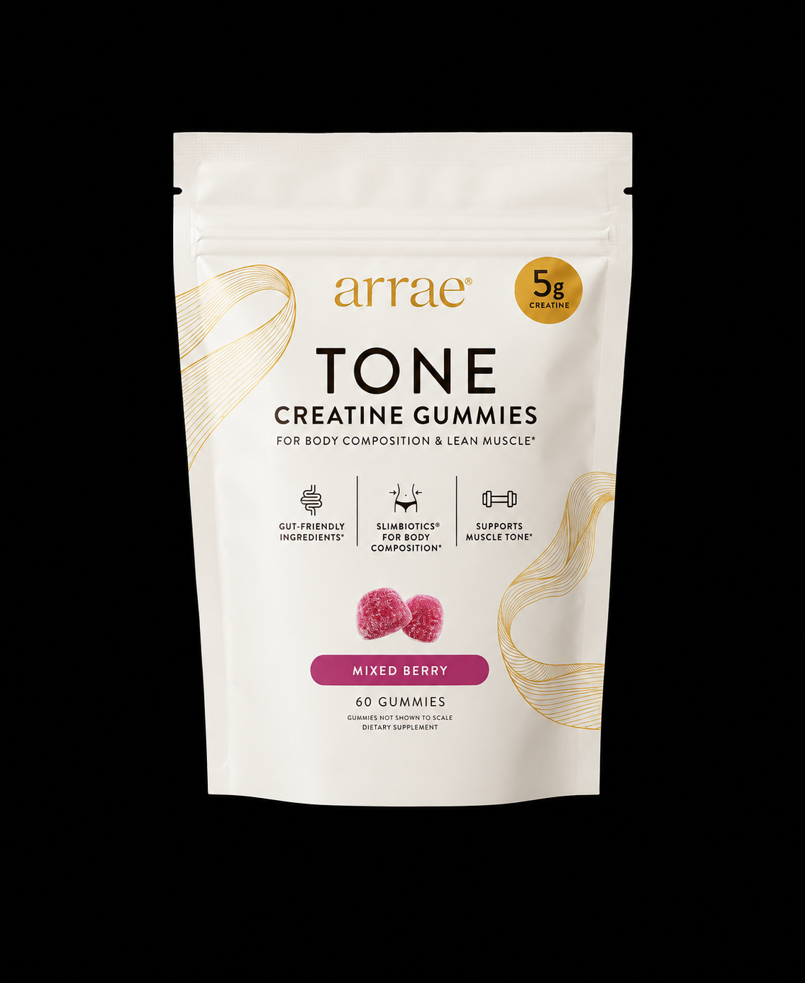 Arrae Tone Creatine Gummies packaging