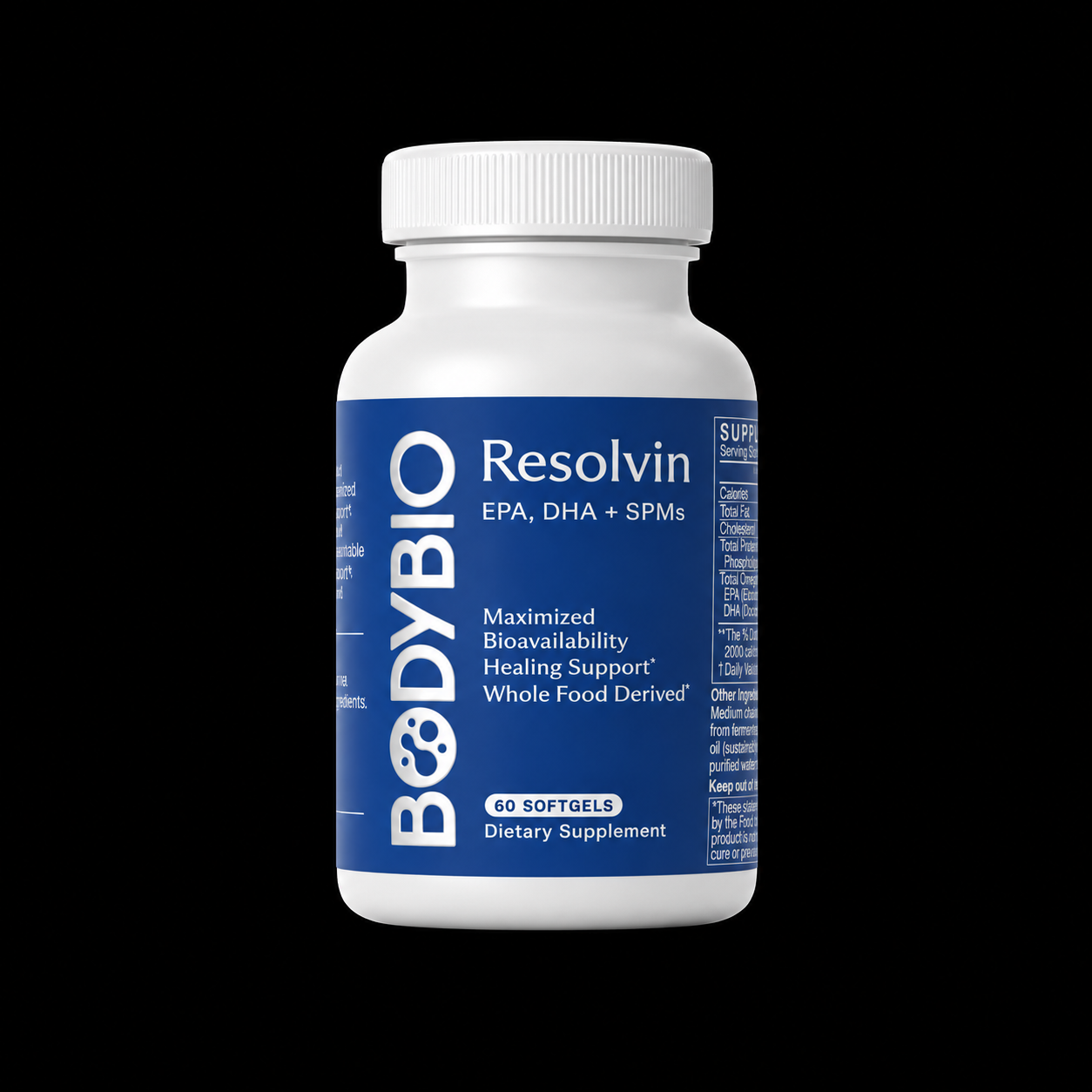 BodyBio Resolvin: Omega-3 + SPMs packaging